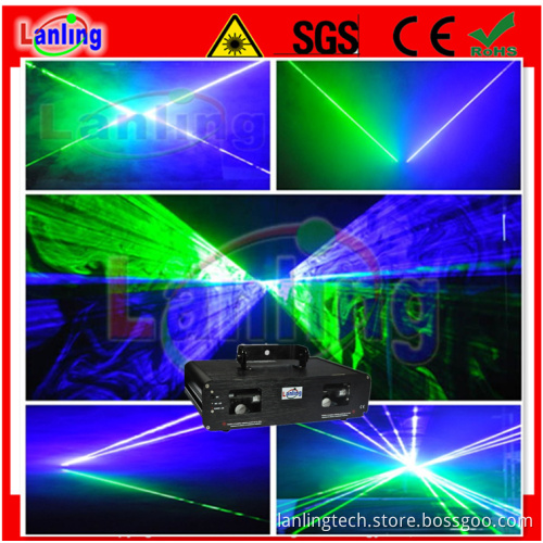 GB Dual Fat Beam Laser Light Stage Show